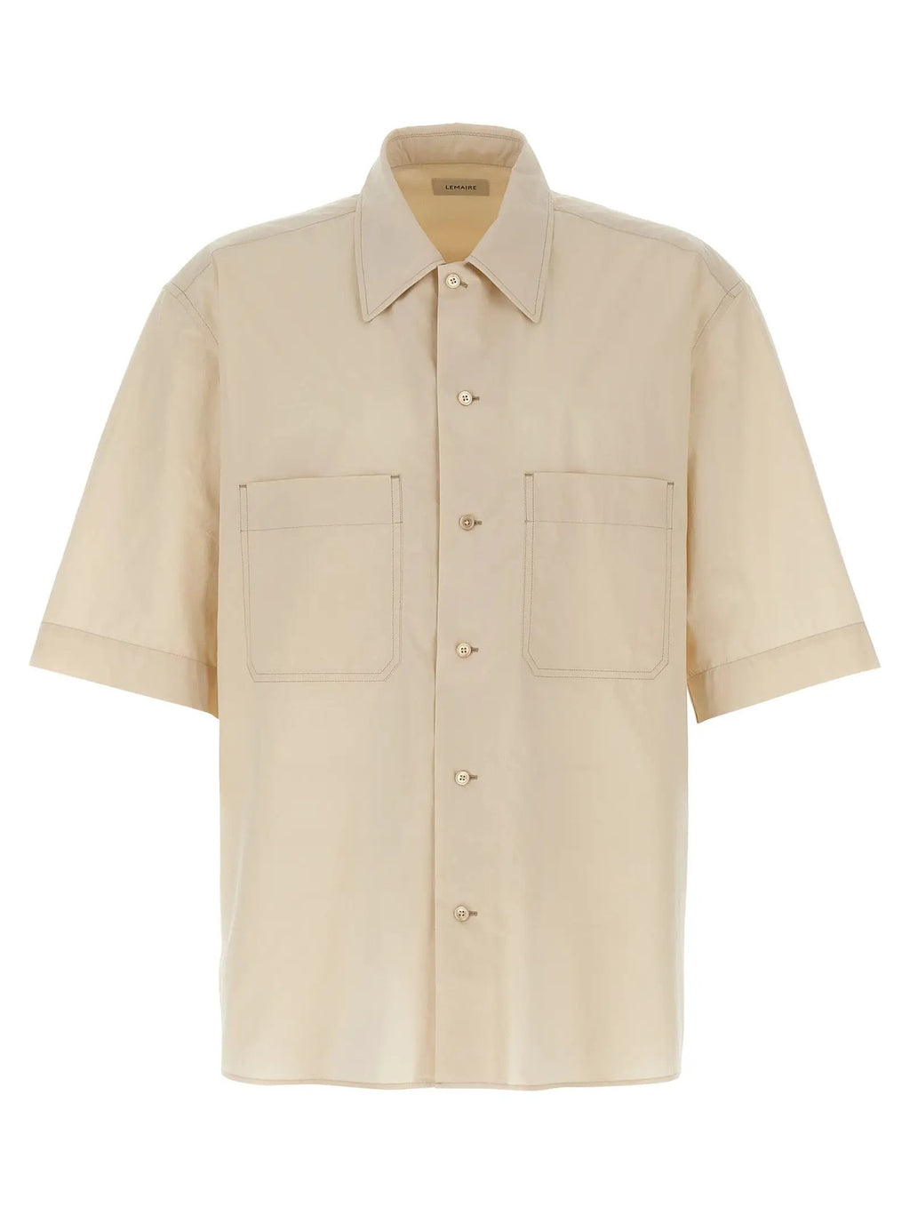 Lemaire Beige Cotton Blouse