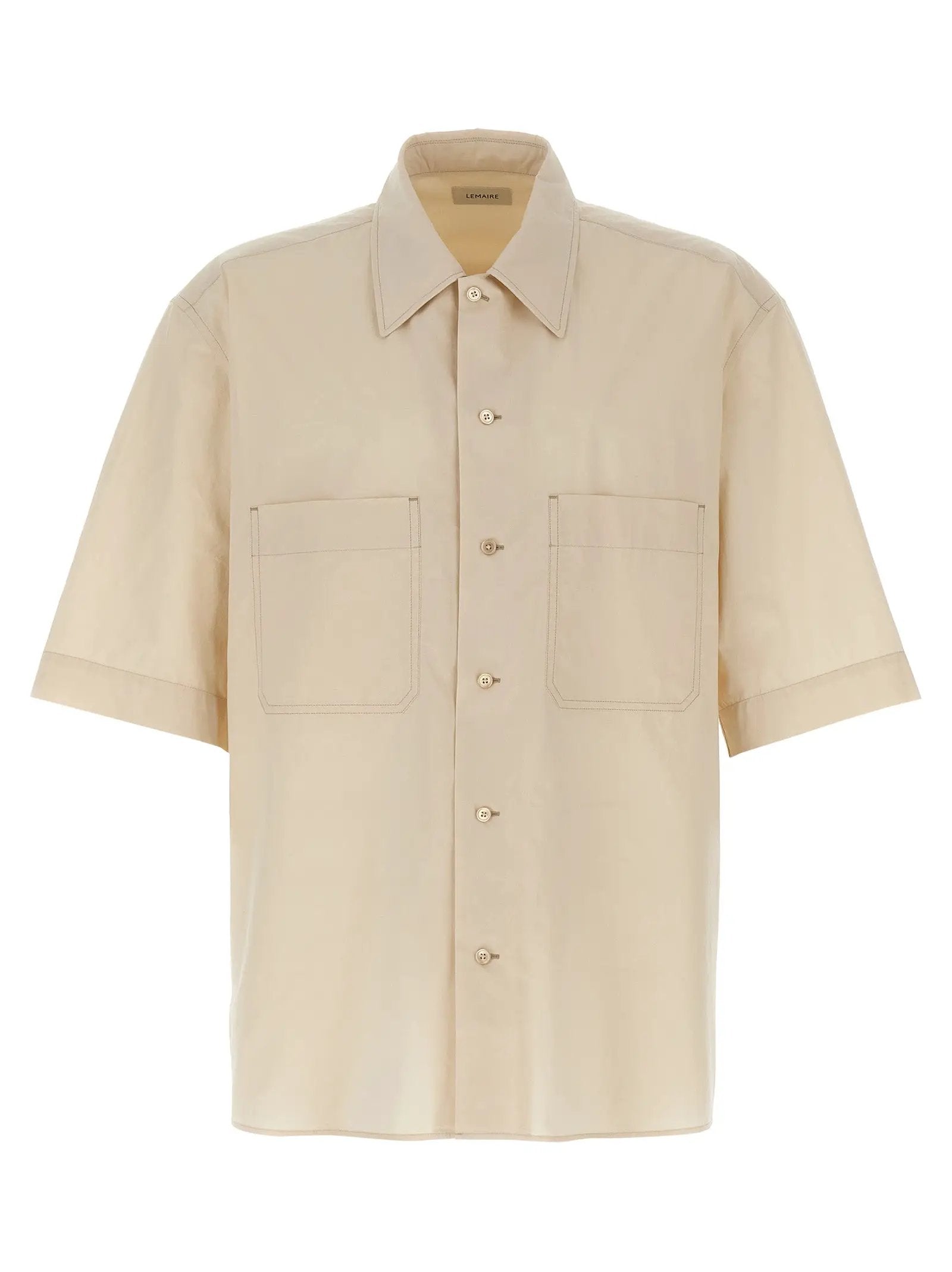 Lemaire Beige Cotton Blouse