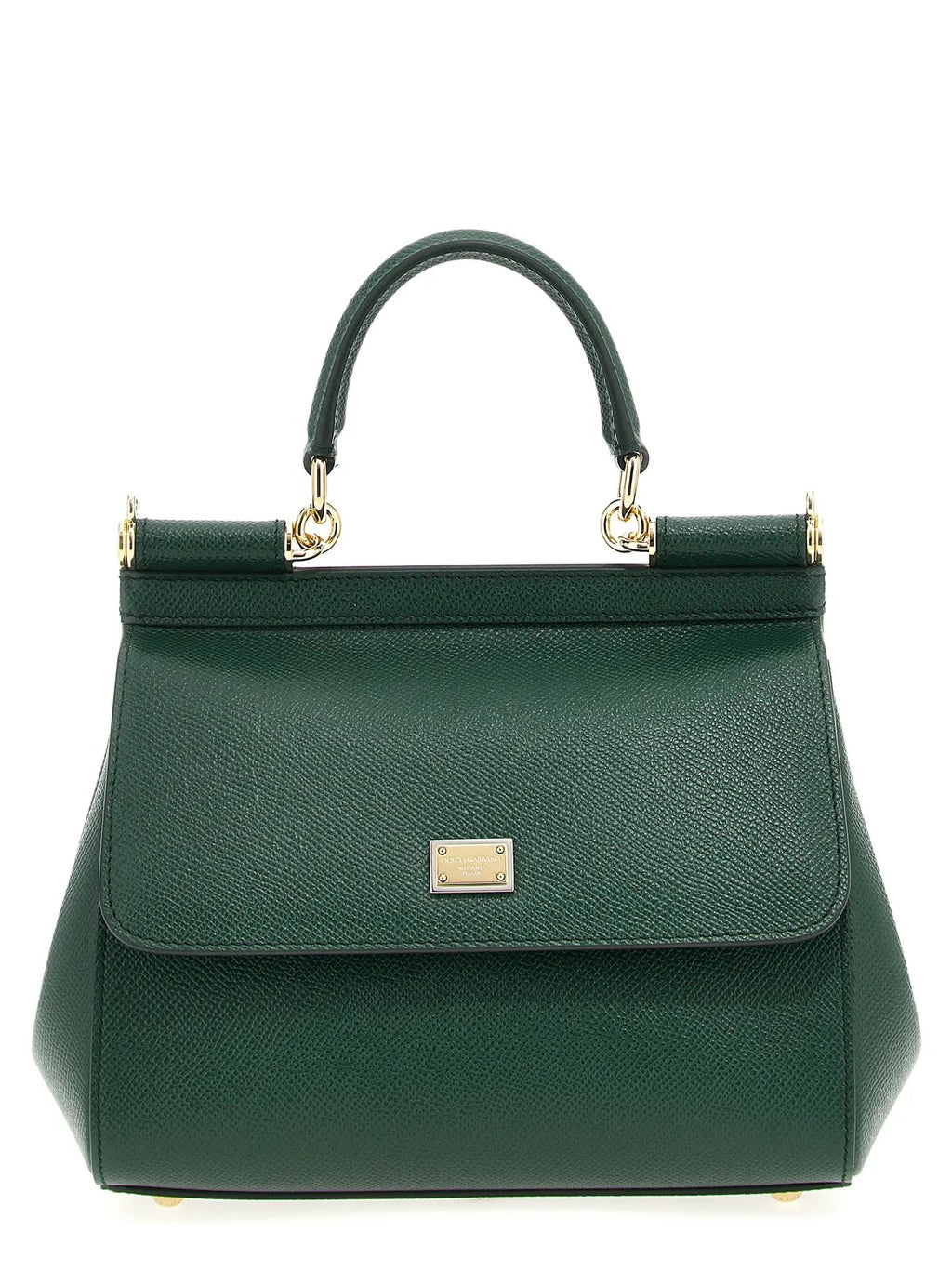 Dolce & Gabbana Bicolor Calfskin Handbag