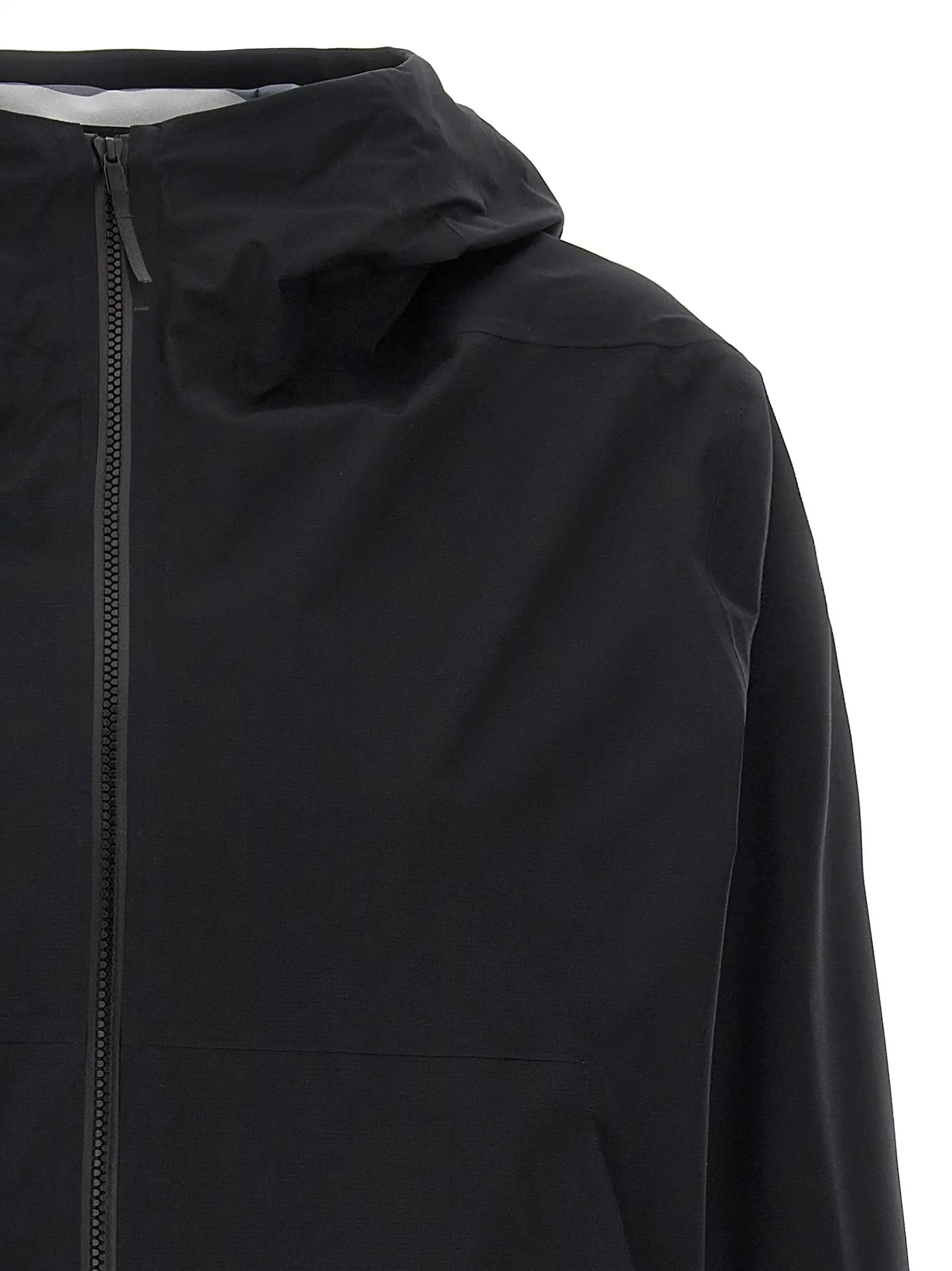 Arc'teryx Veilance Black Nylon Shell Jacket