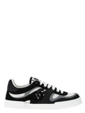 Baskets bicolores en cuir de veau Dolce & Gabbana