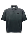 Alexander McQueen Gray Cotton Polo Shirt