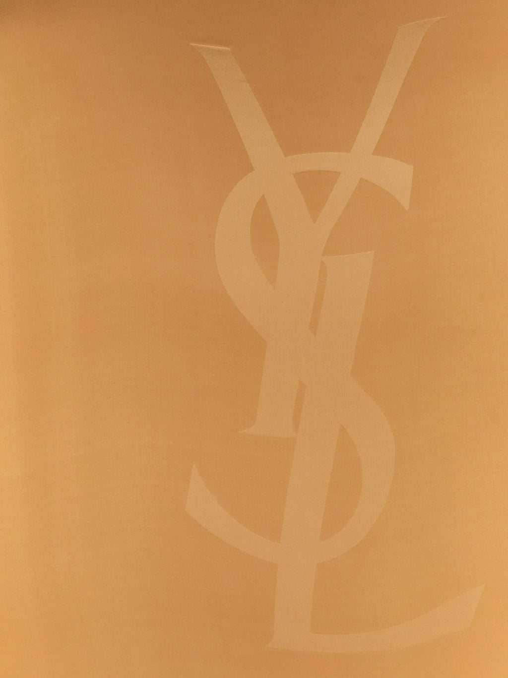 Saint Laurent Beige Silk Foulard