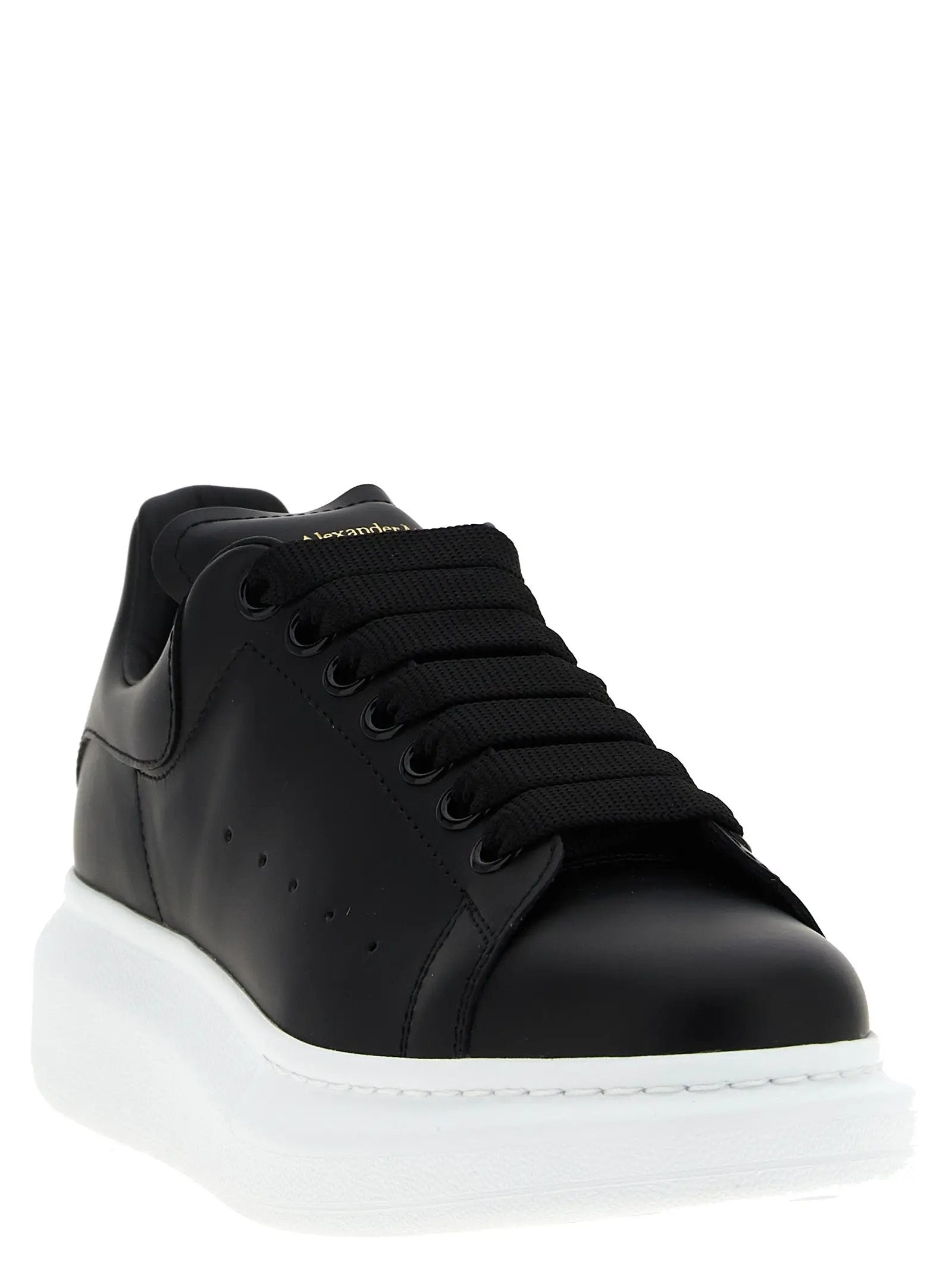 Alexander McQueen Bicolor Bovine Leather Low Top Sneakers