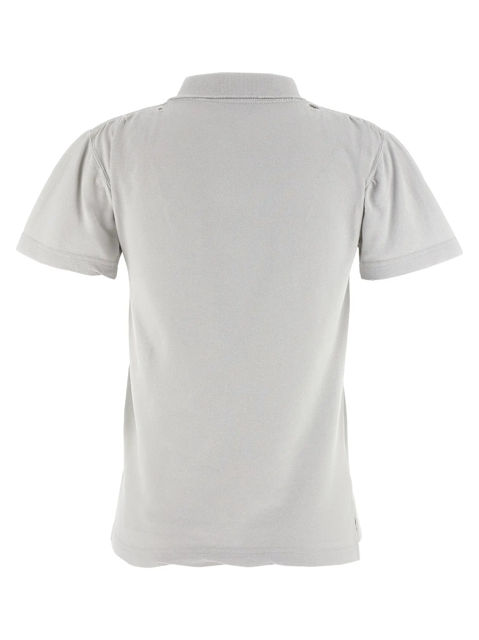 Balenciaga Gray Cotton Polo Shirt