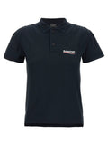 Balenciaga Blue Cotton Polo Shirt