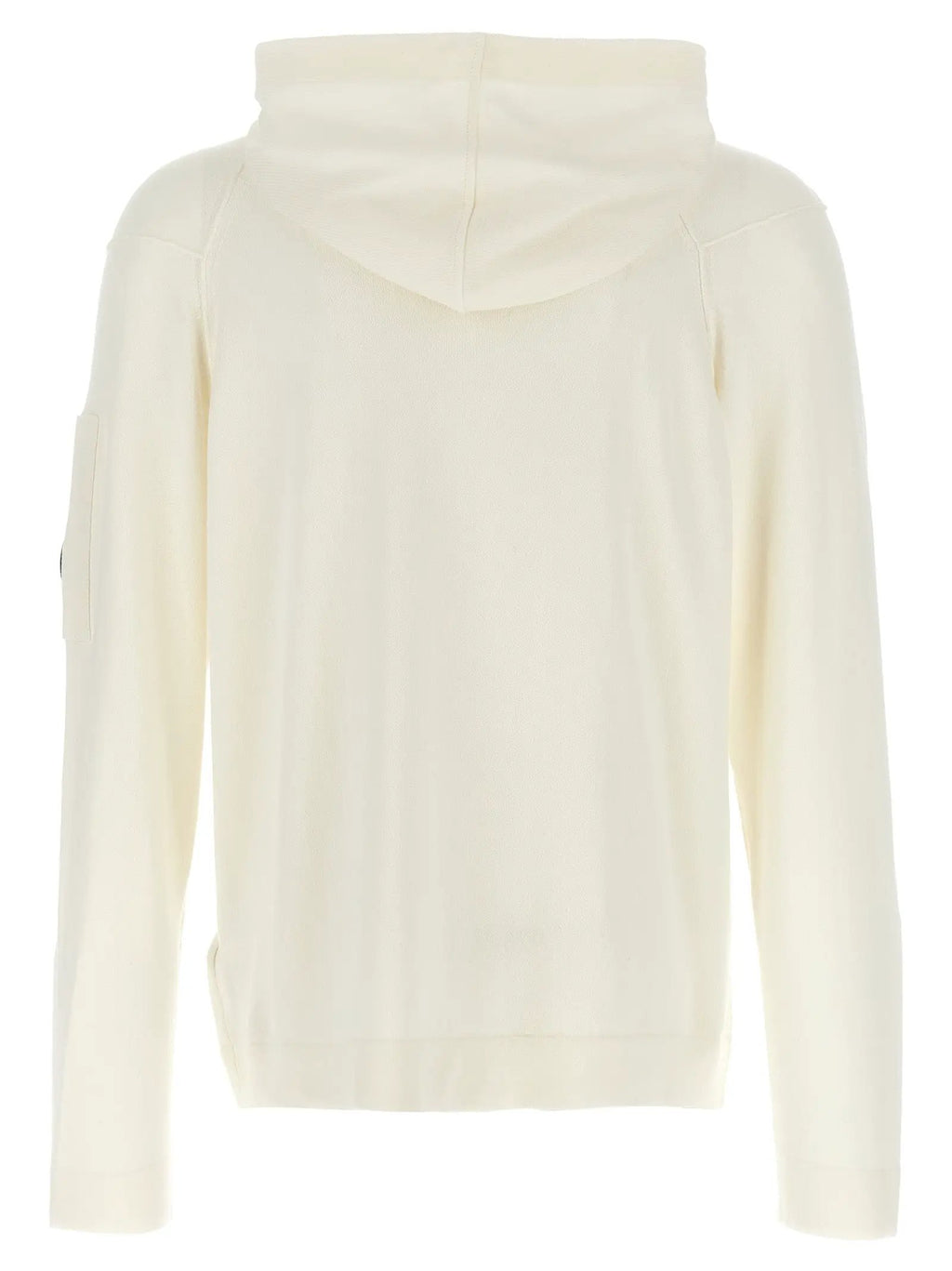 C.P. Company White Cotton Sweatshirt