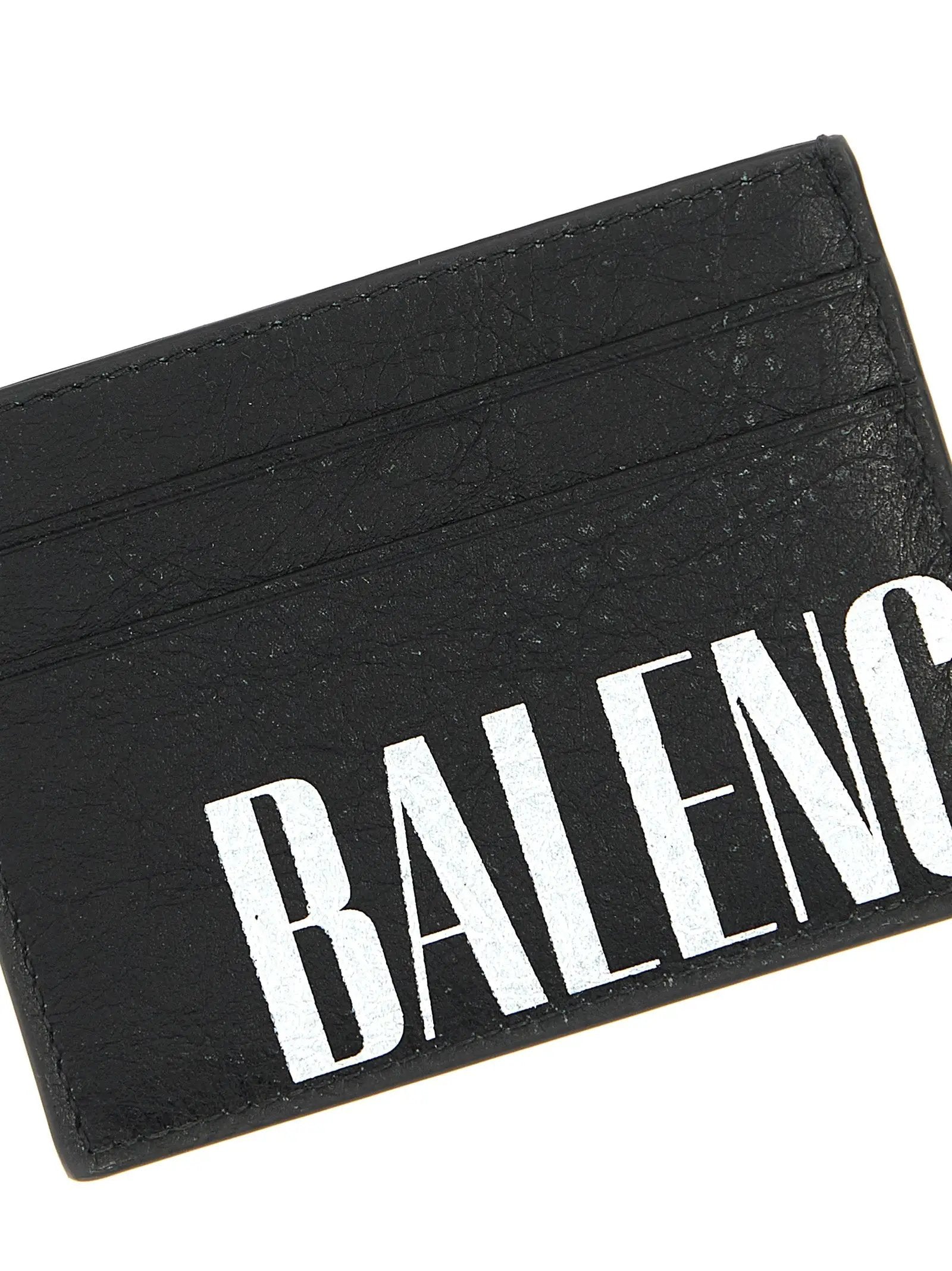 Balenciaga Bicolor Lamb Leather Cardholder