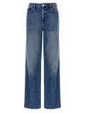 L'Agence Blue Cotton Jeans Denim