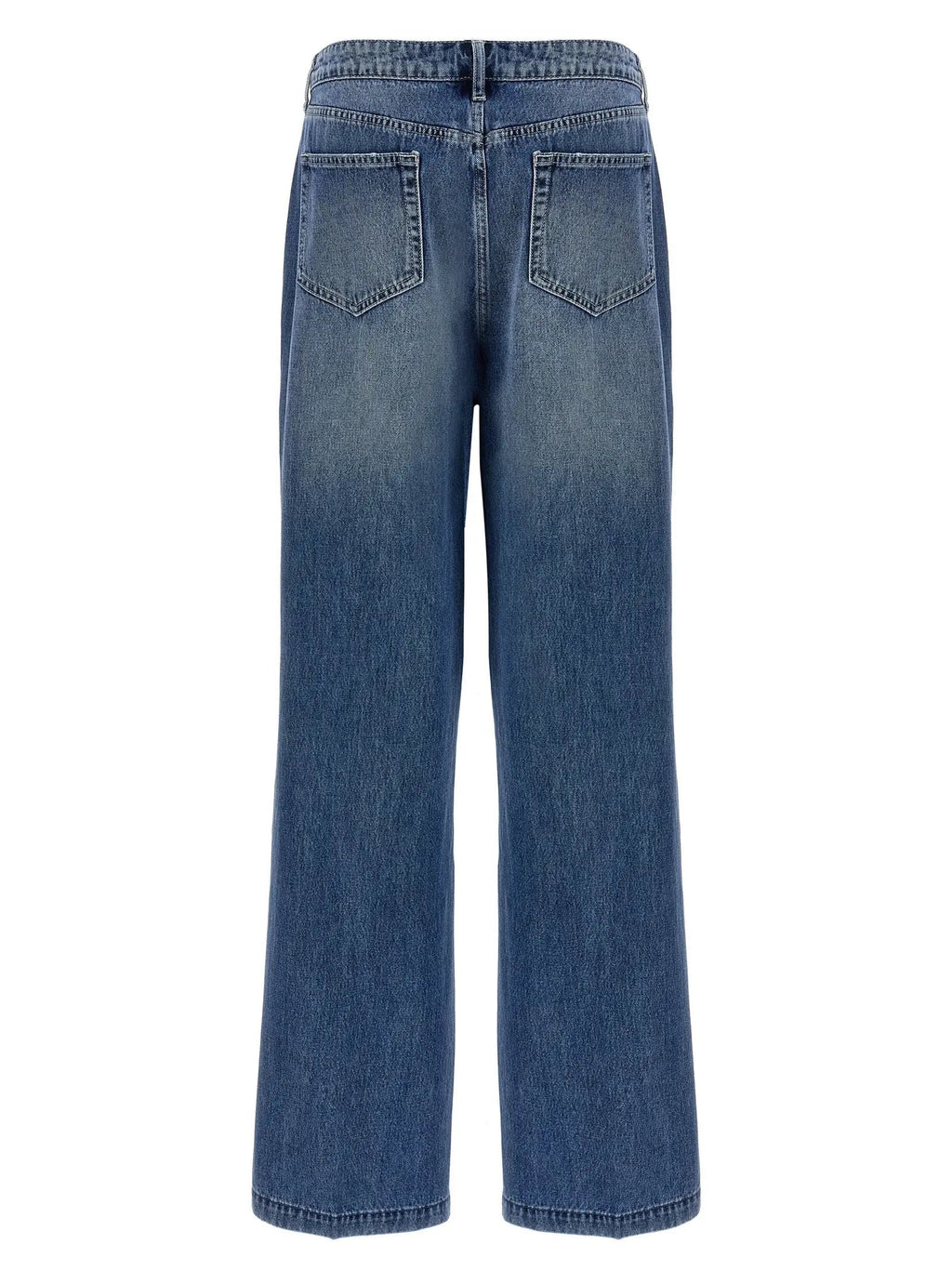 L'Agence Blue Cotton Jeans Denim