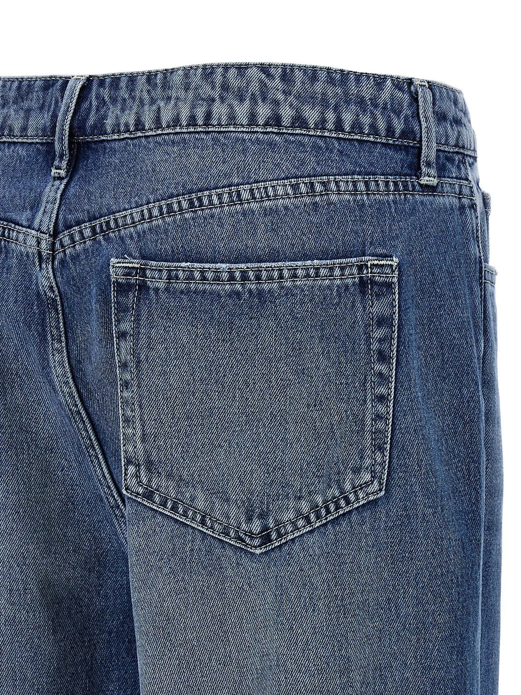 L'Agence Blue Cotton Jeans Denim