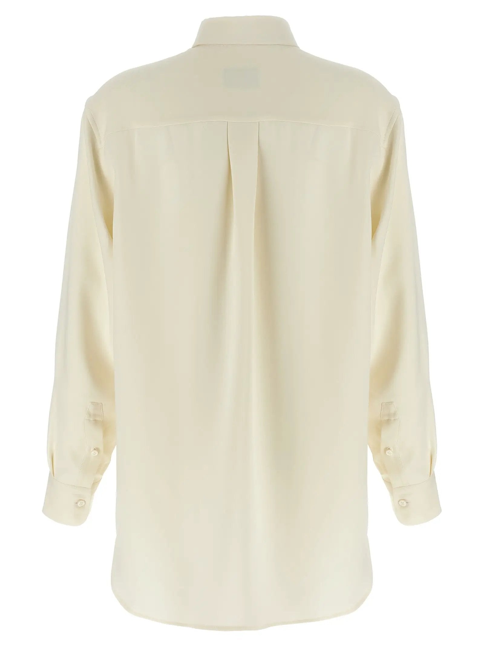 Brioni White Silk Blouse