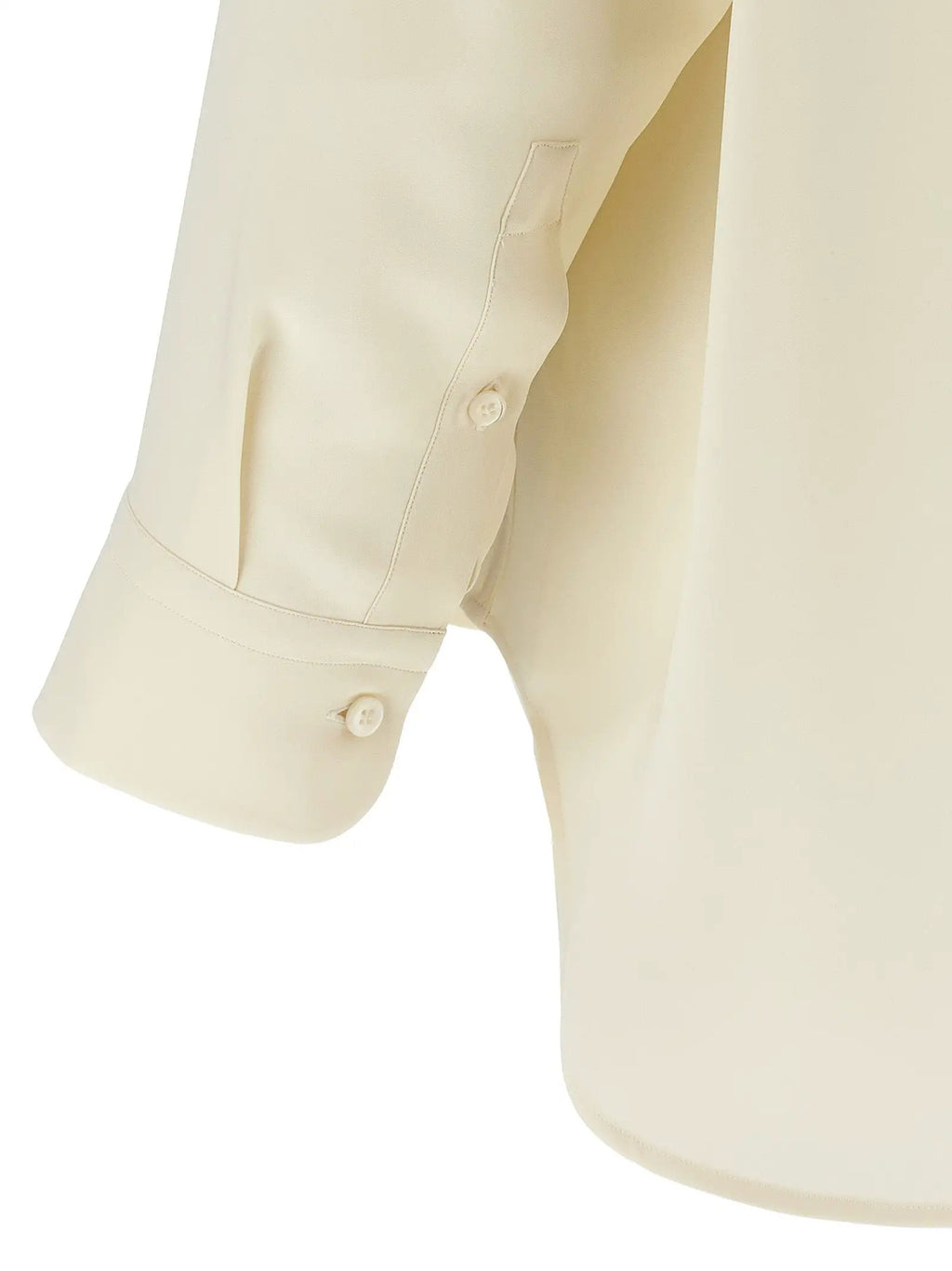 Brioni White Silk Blouse