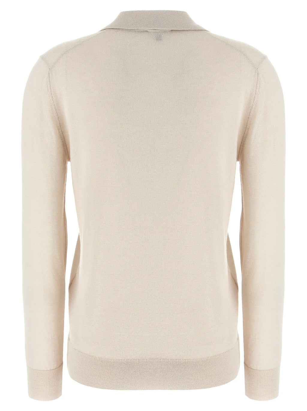 Brioni Beige Cashmere Polo Shirt
