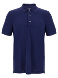 Tom Ford Blue Lyocell Polo Shirt