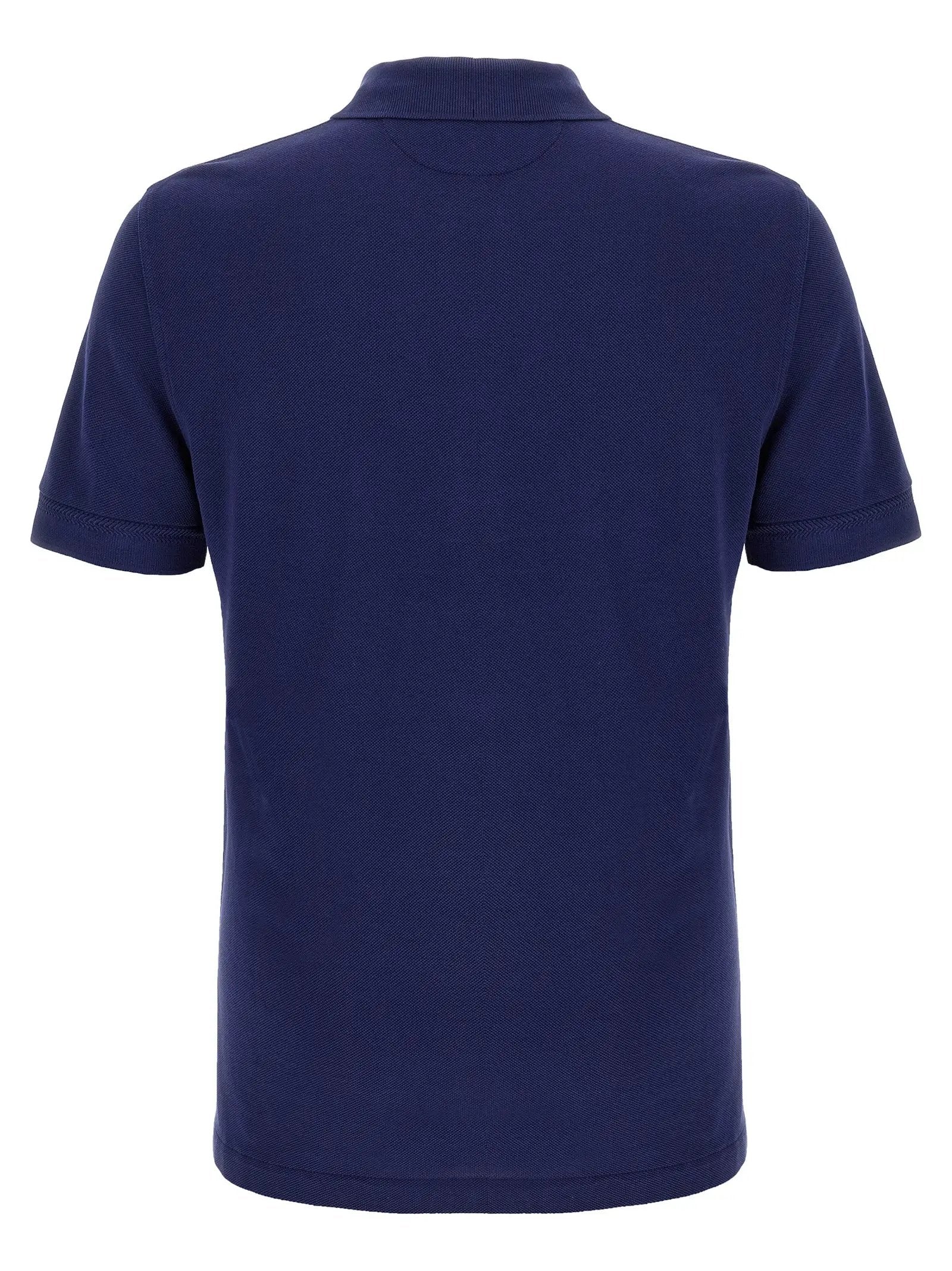 Tom Ford Blue Lyocell Polo Shirt