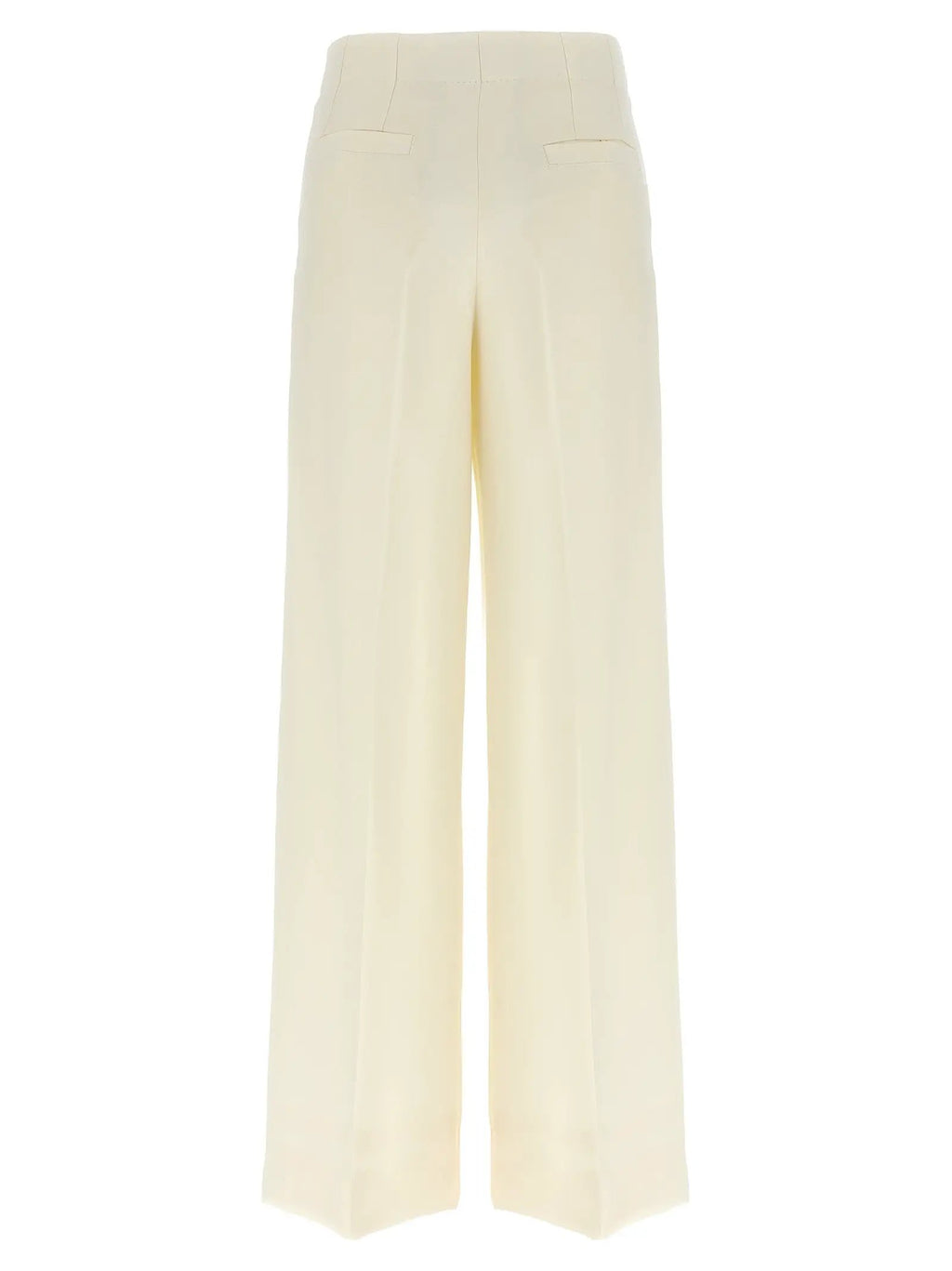 Brioni White Wool Casual Pants