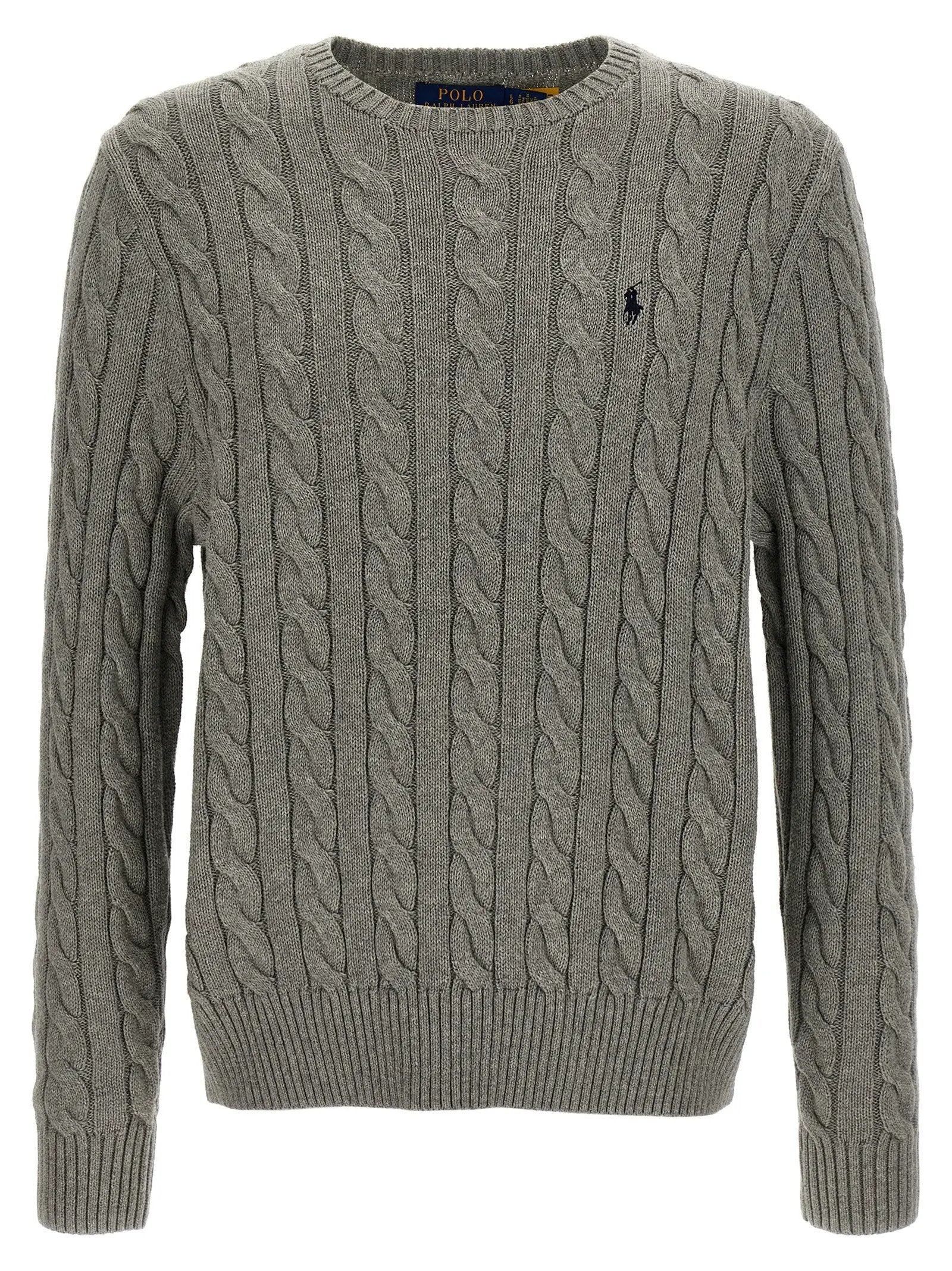 Polo Ralph Lauren Gray Cotton Cardigan