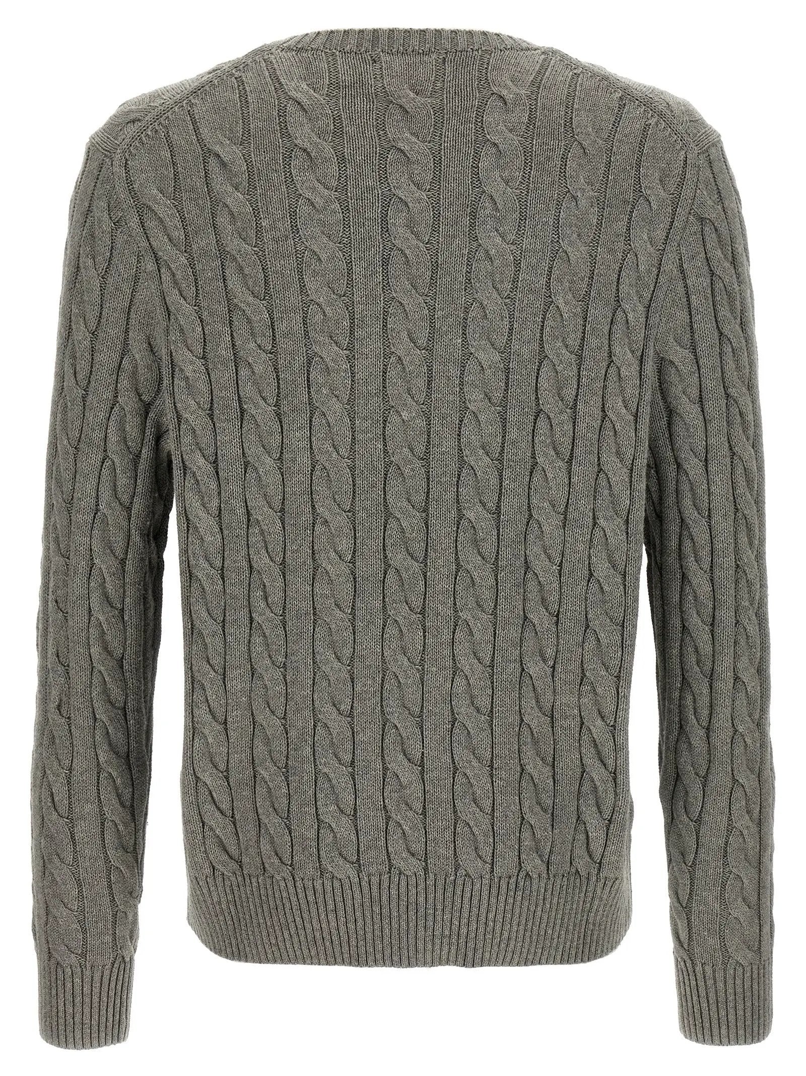 Polo Ralph Lauren Gray Cotton Cardigan