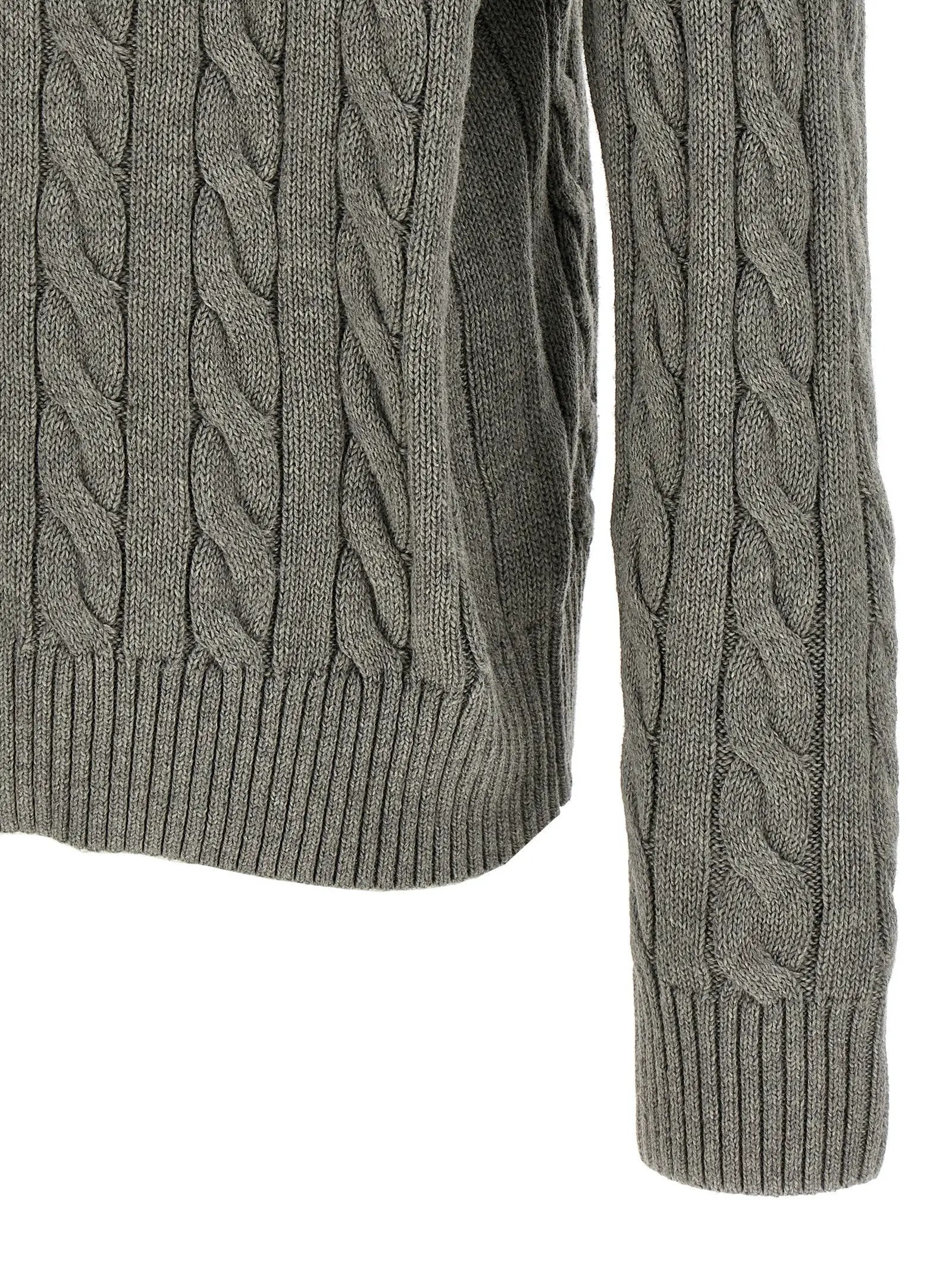 Polo Ralph Lauren Gray Cotton Cardigan