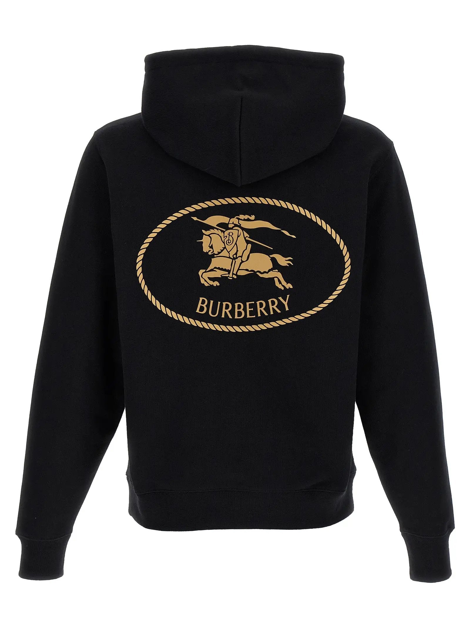 Sweat-shirt Burberry en coton noir