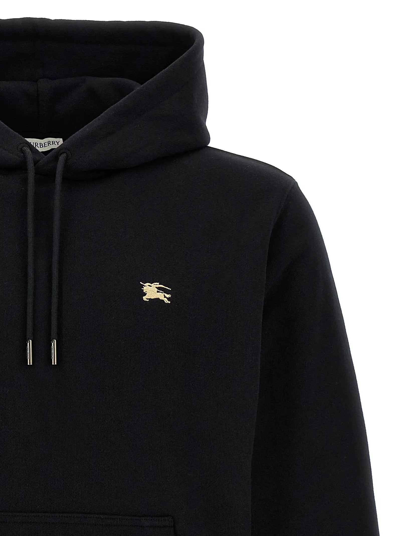 Sweat-shirt Burberry en coton noir