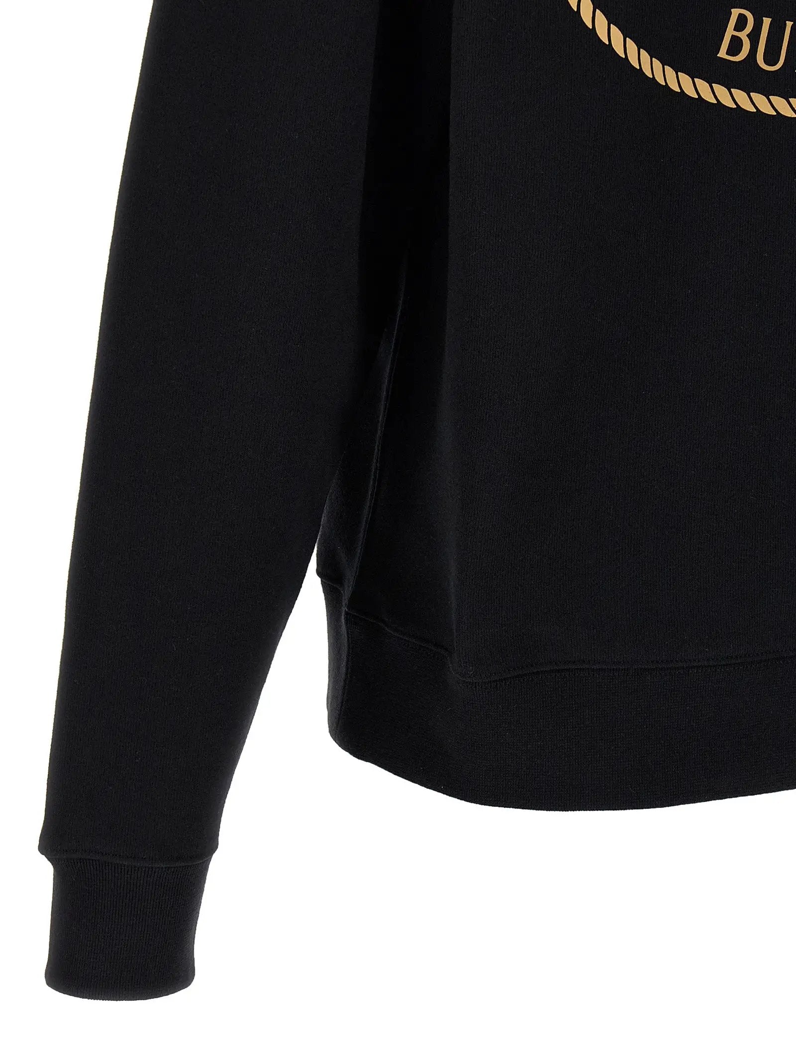 Sweat-shirt Burberry en coton noir