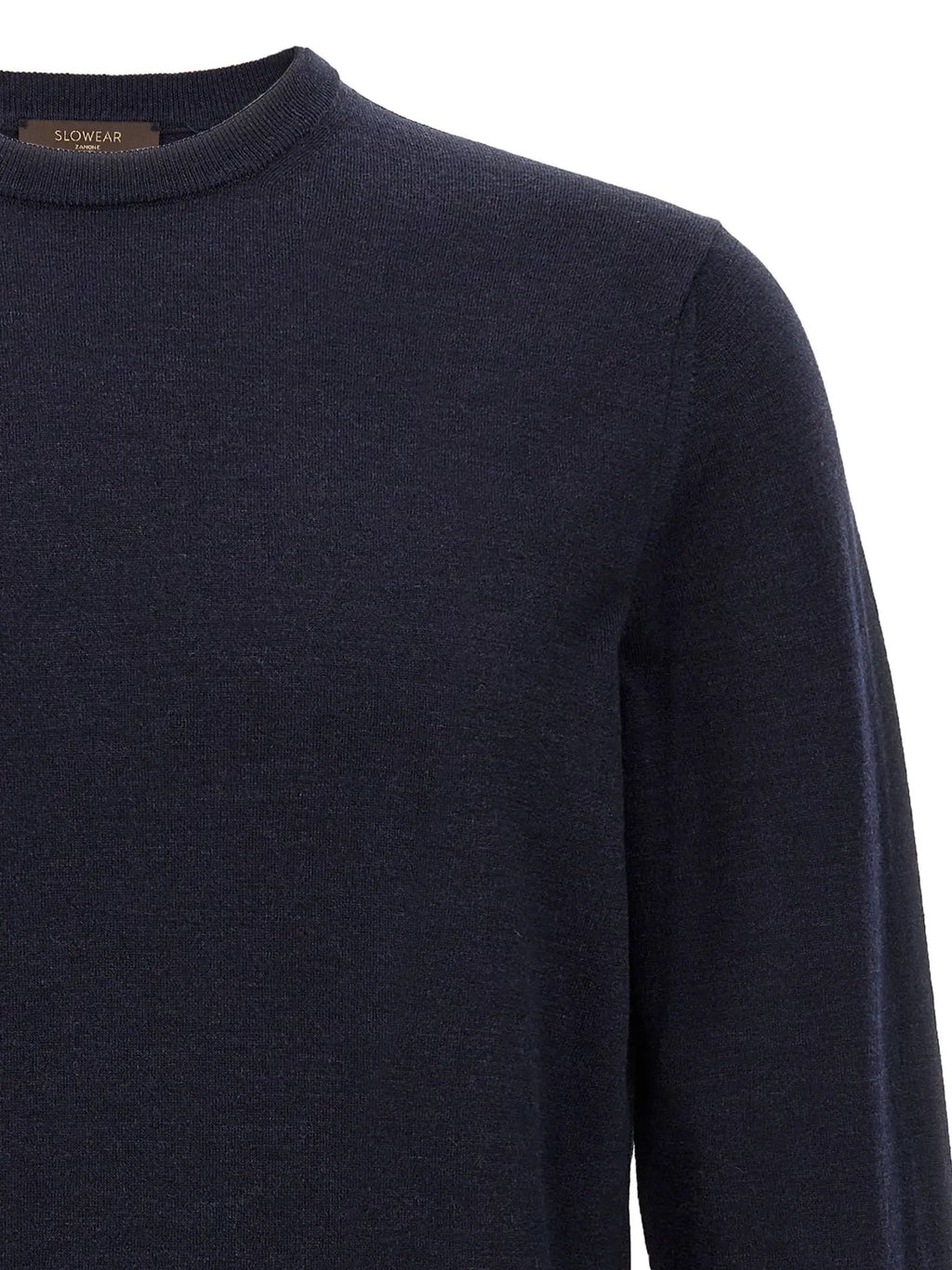 ZANONE Blue Virgin Wool Cardigan