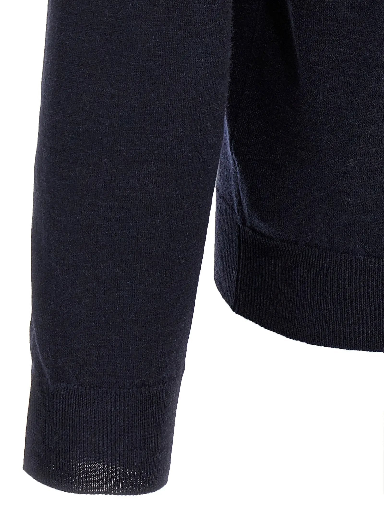 ZANONE Blue Virgin Wool Cardigan