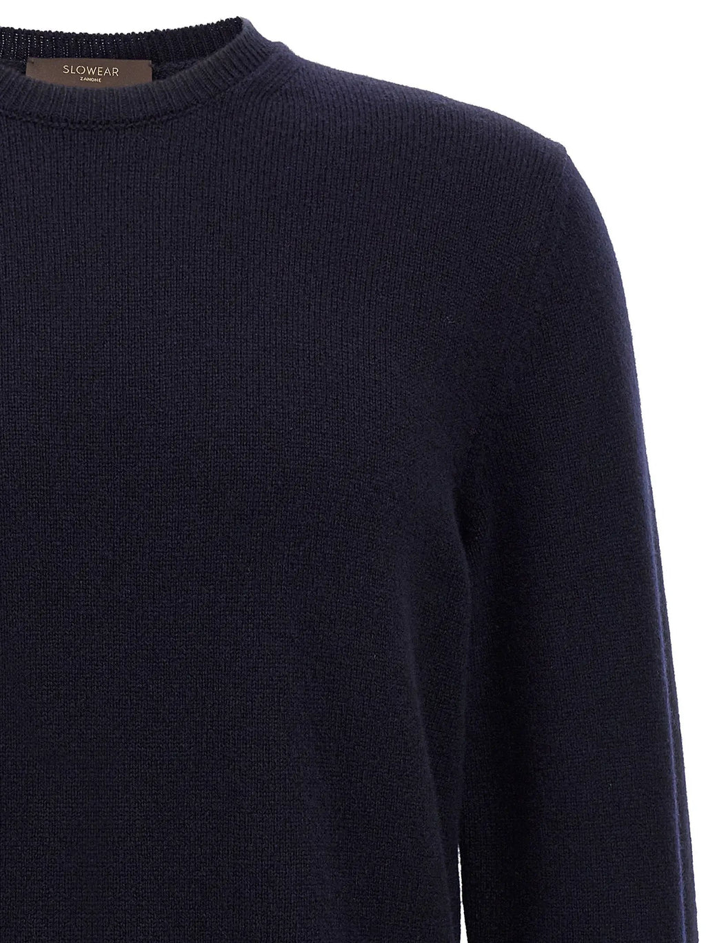 ZANONE Blue Virgin Wool Cardigan