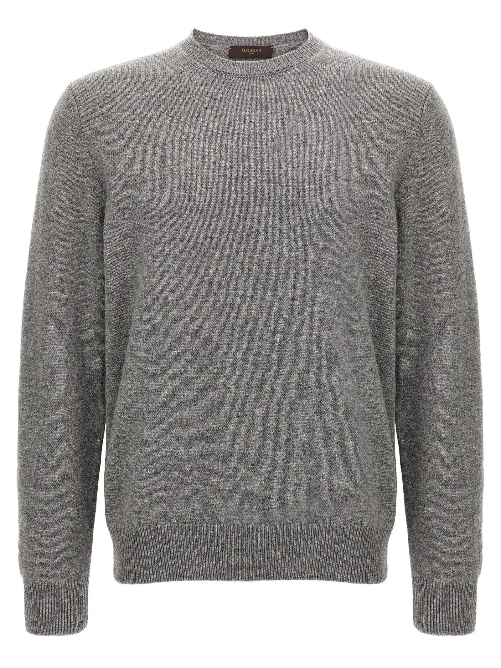 ZANONE Gray Virgin Wool Cardigan