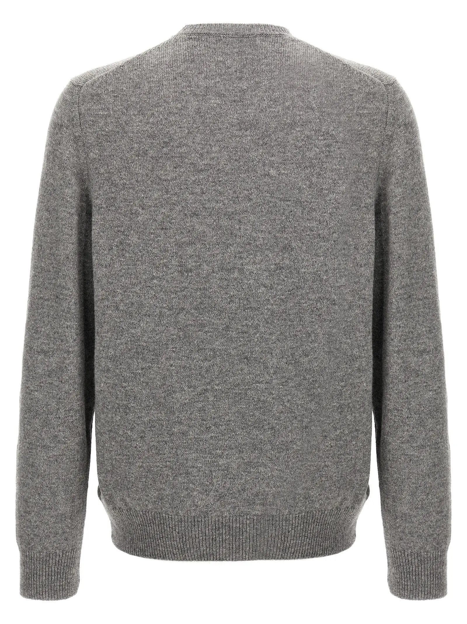 ZANONE Gray Virgin Wool Cardigan