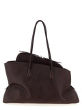 The Attico Purple Calfskin Shoulder Bag