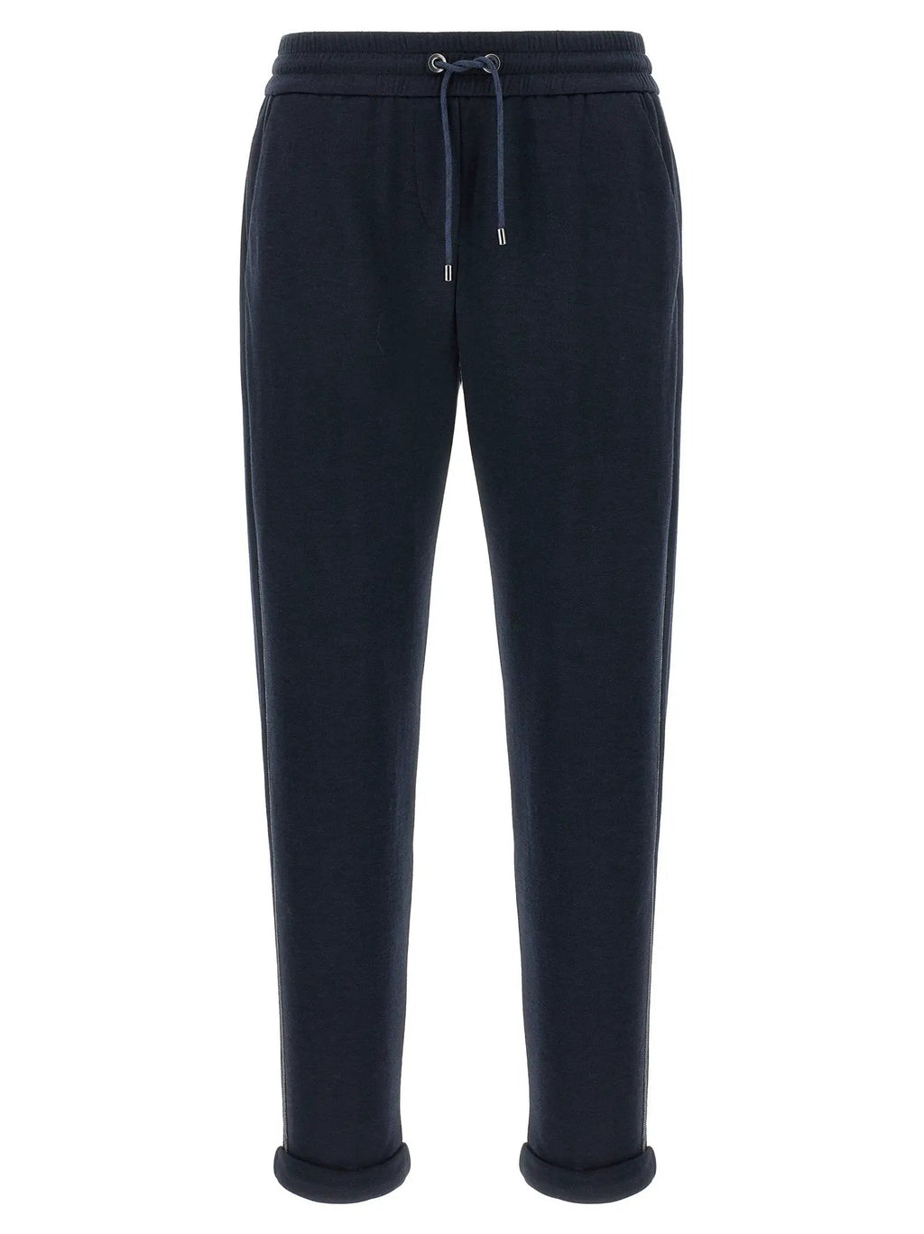 Brunello Cucinelli Blue Cotton Joggers (Workout Pants)