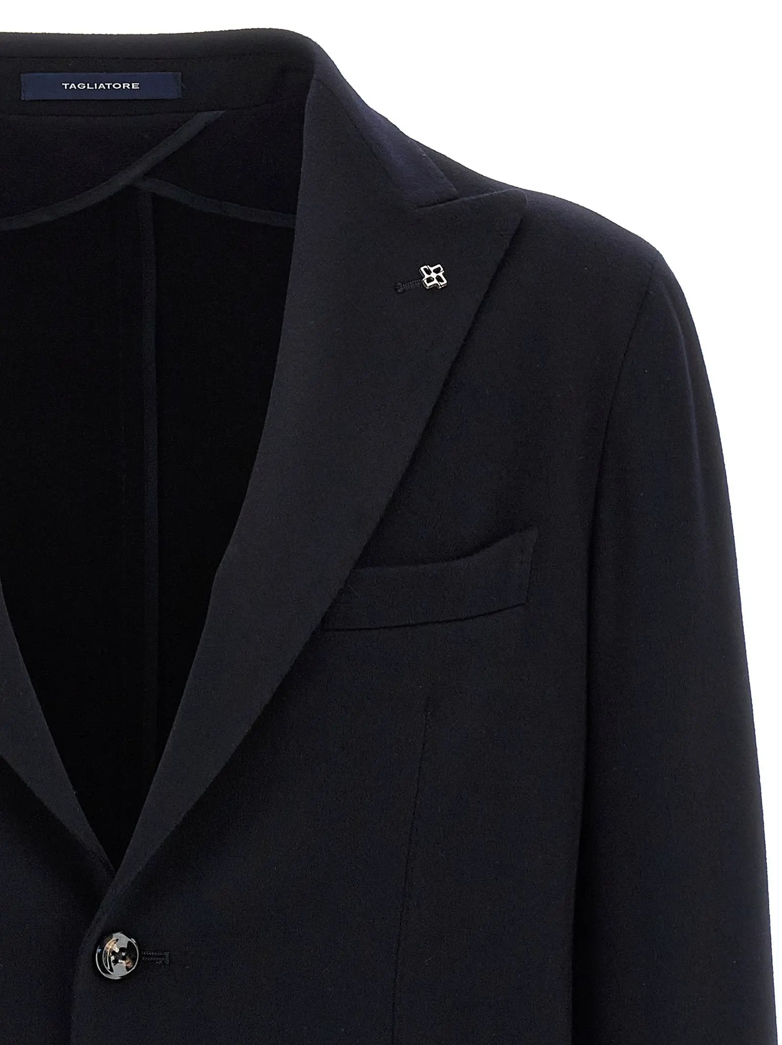 Tagliatore Blue Cashmere Blazer