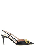 Escarpins à talons hauts en cuir de veau noir Valentino Garavani