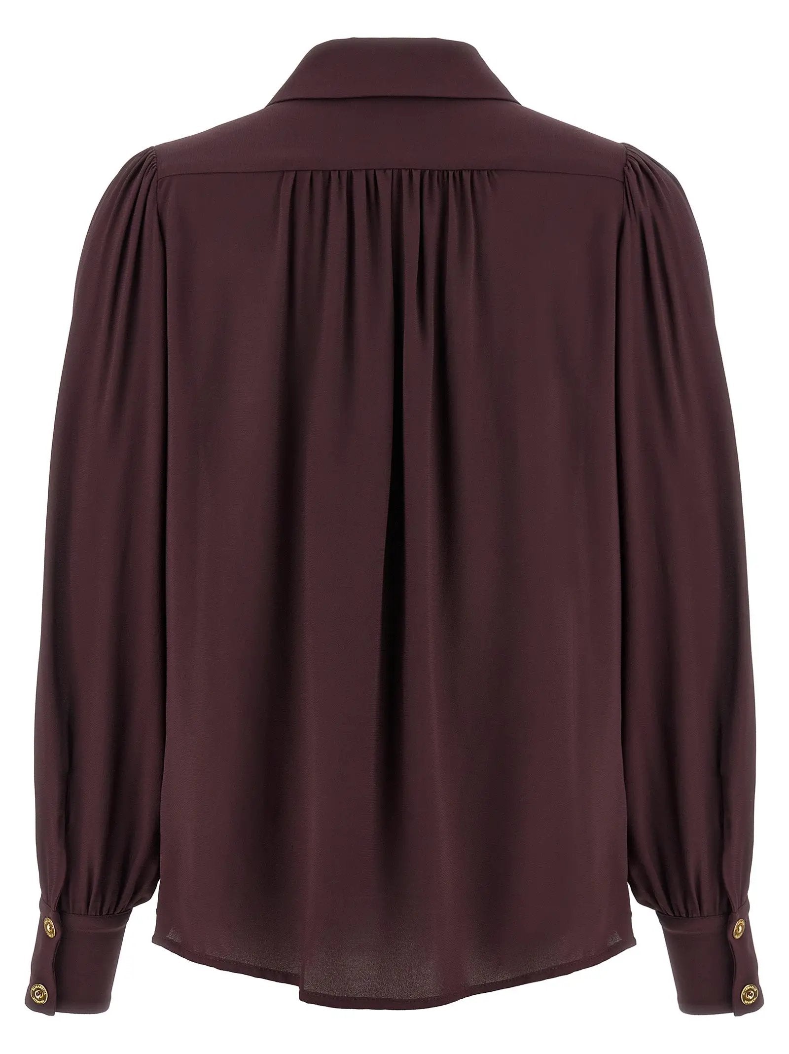 Elisabetta Franchi Purple Viscose Blouse