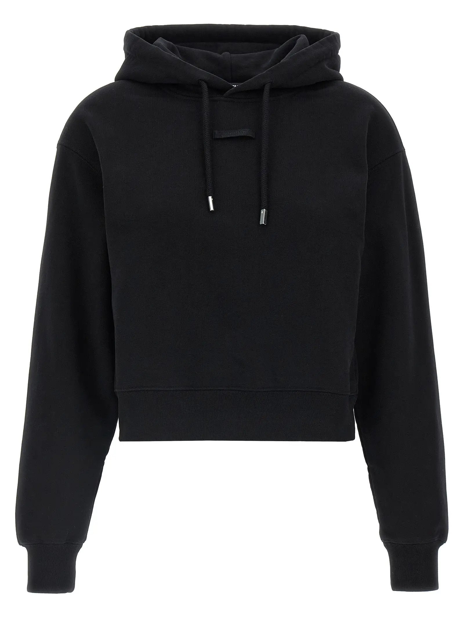 Jacquemus Black Cotton Hoodie