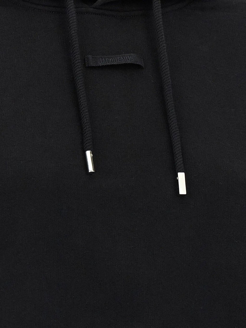 Jacquemus Black Cotton Hoodie