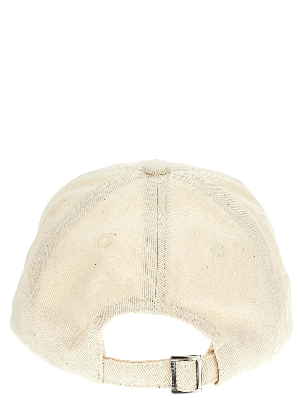 Jacquemus White Cotton Cap (Baseball Hat)