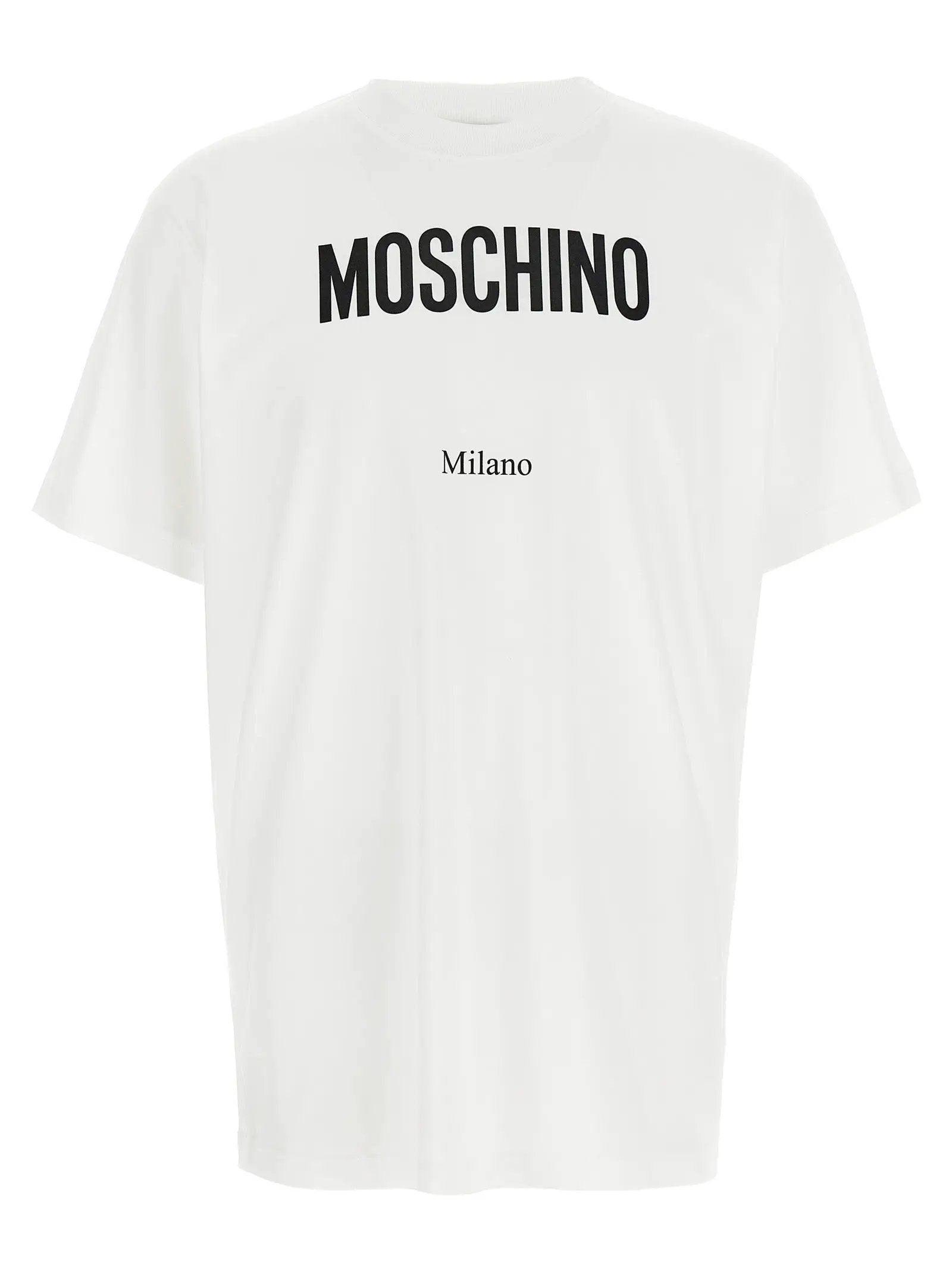 Moschino Bicolor Cotton T-Shirt