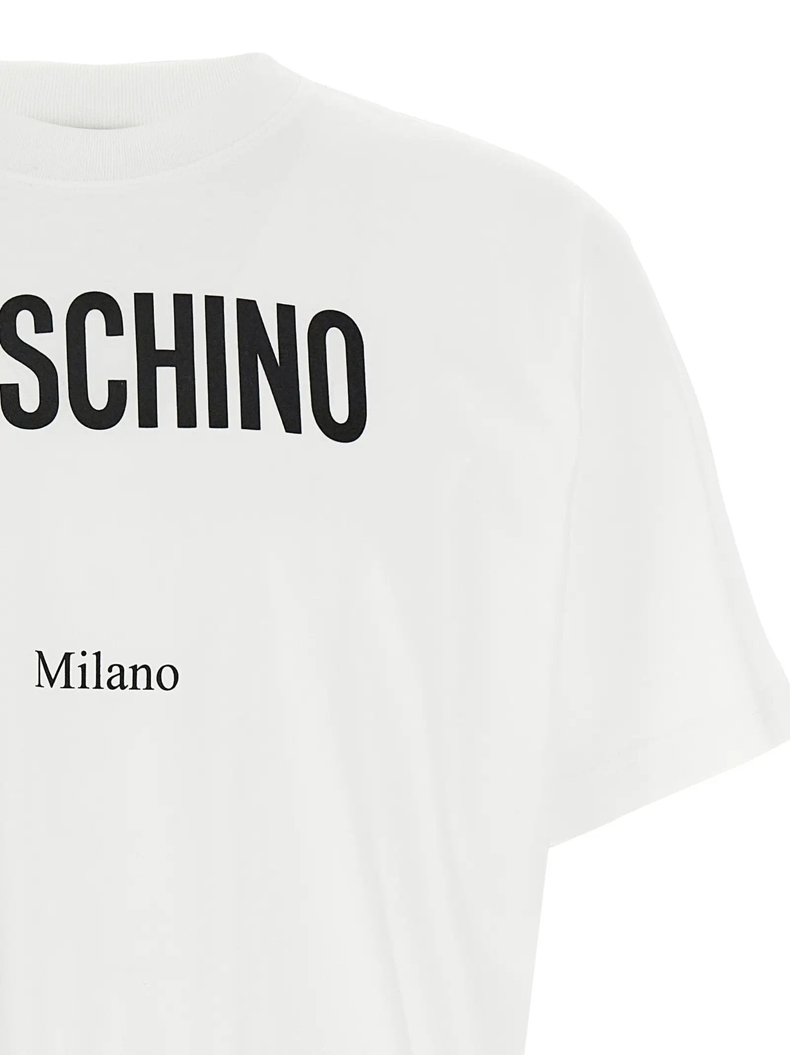 Moschino Bicolor Cotton T-Shirt