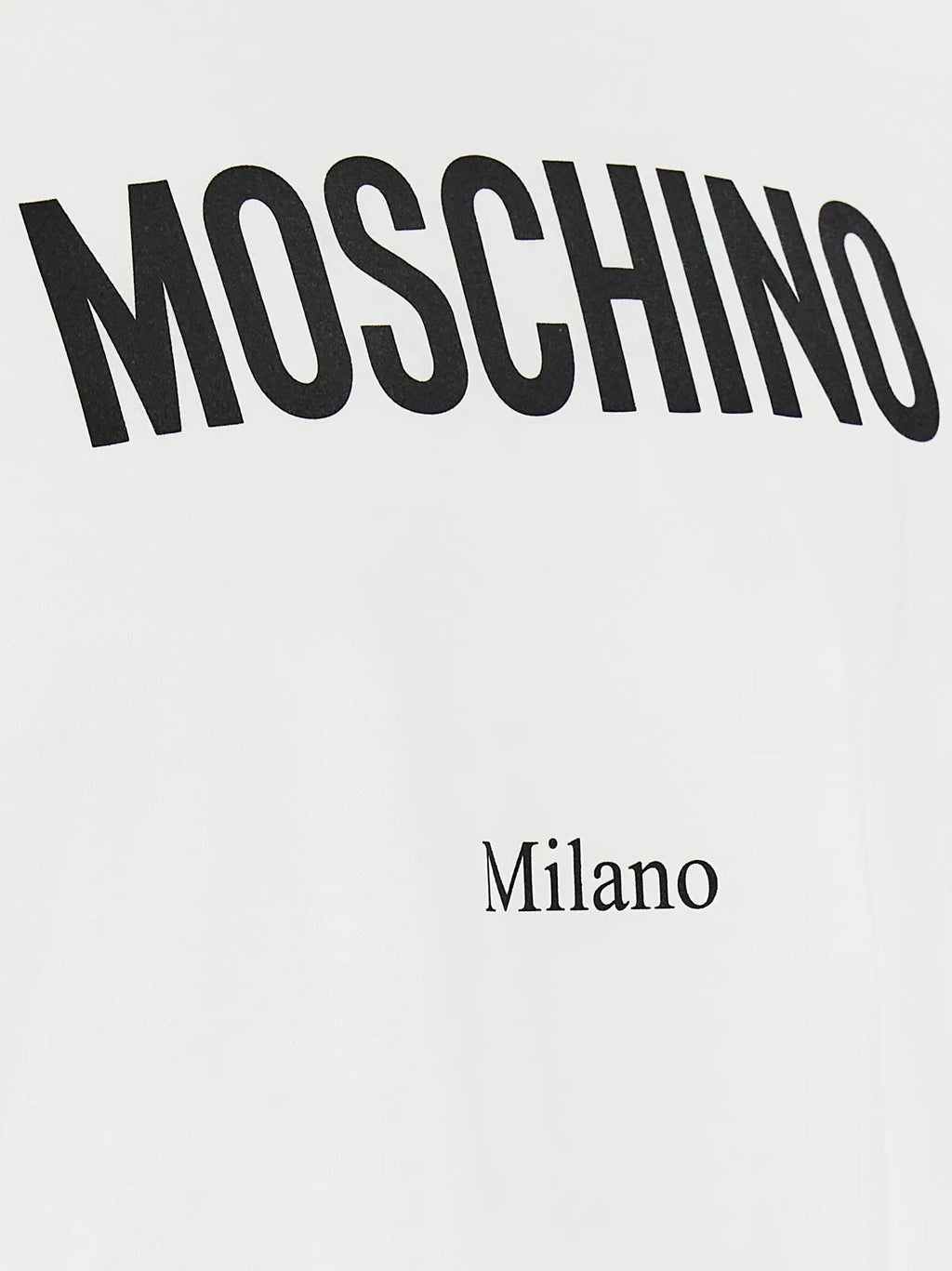 Moschino Bicolor Cotton T-Shirt