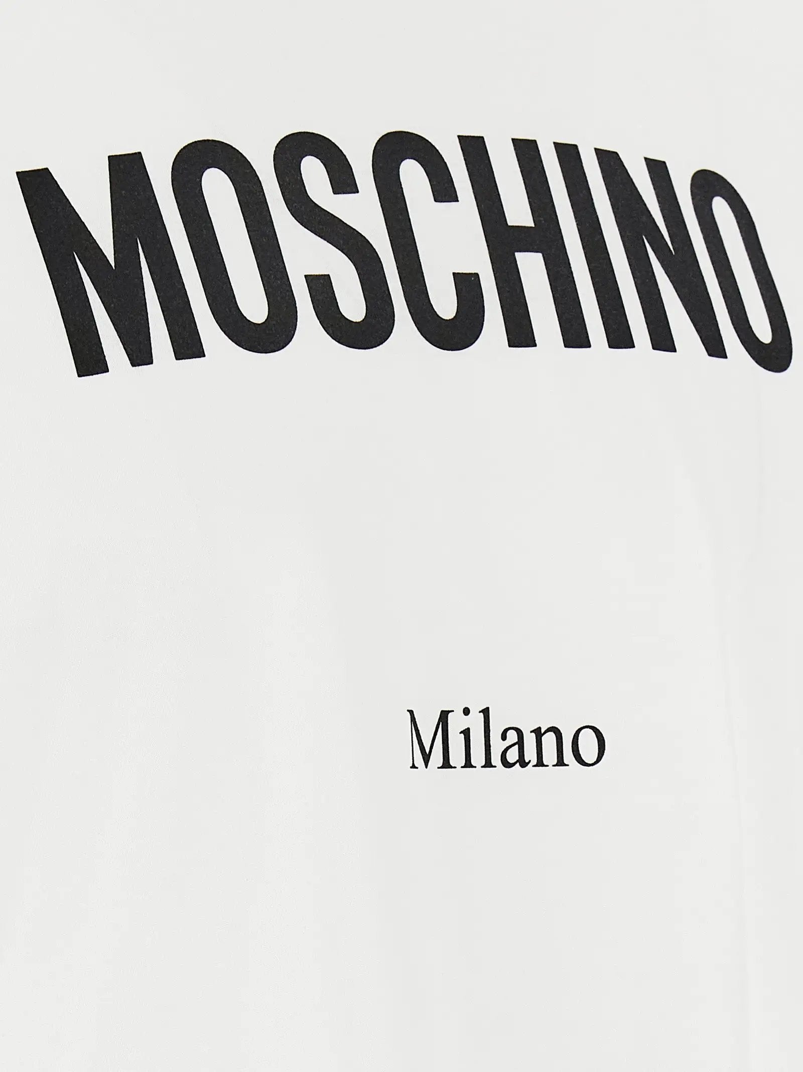 Moschino Bicolor Cotton T-Shirt