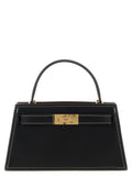 Tory Burch Black Cowhide Handbag