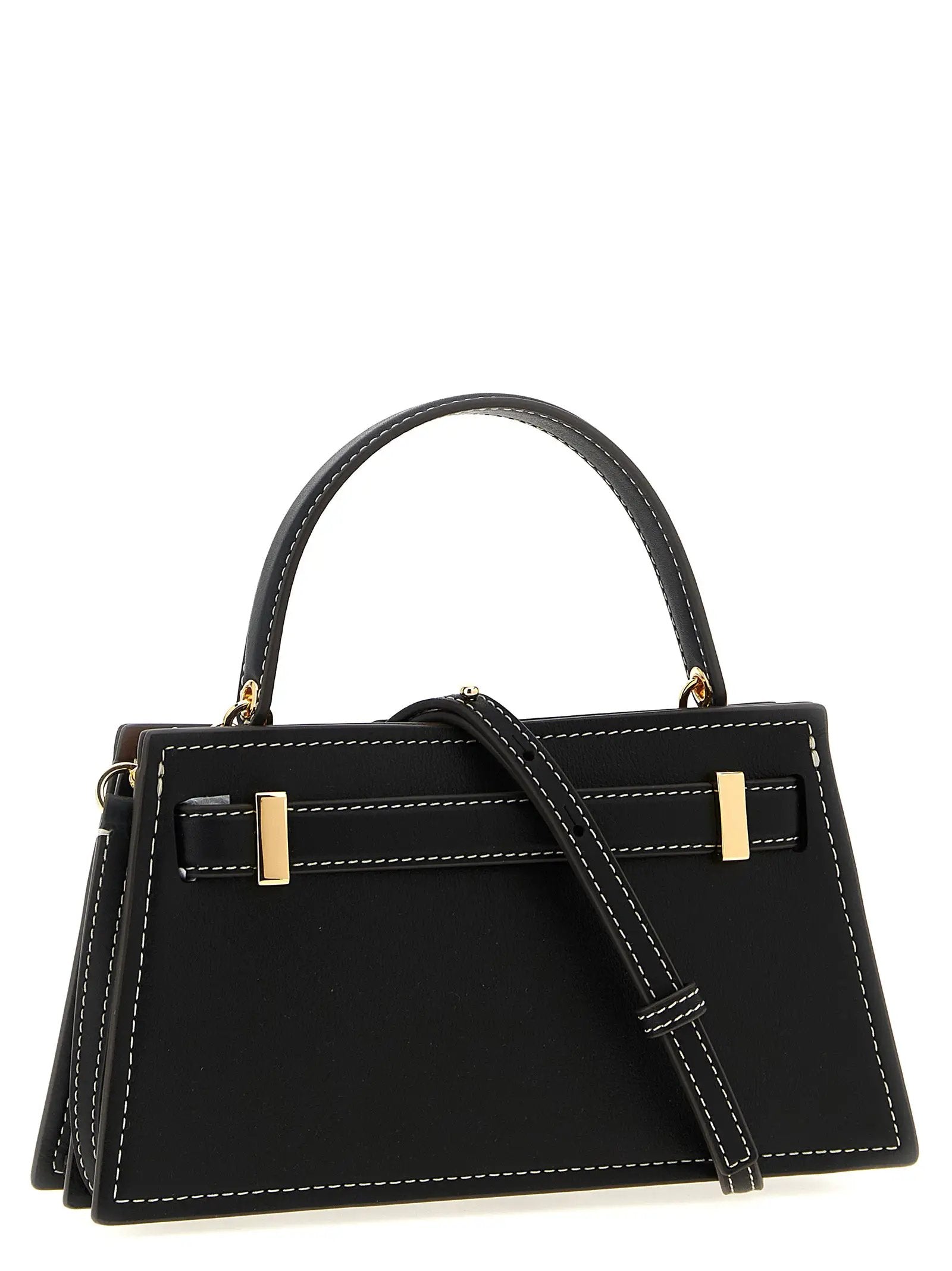 Tory Burch Black Cowhide Handbag