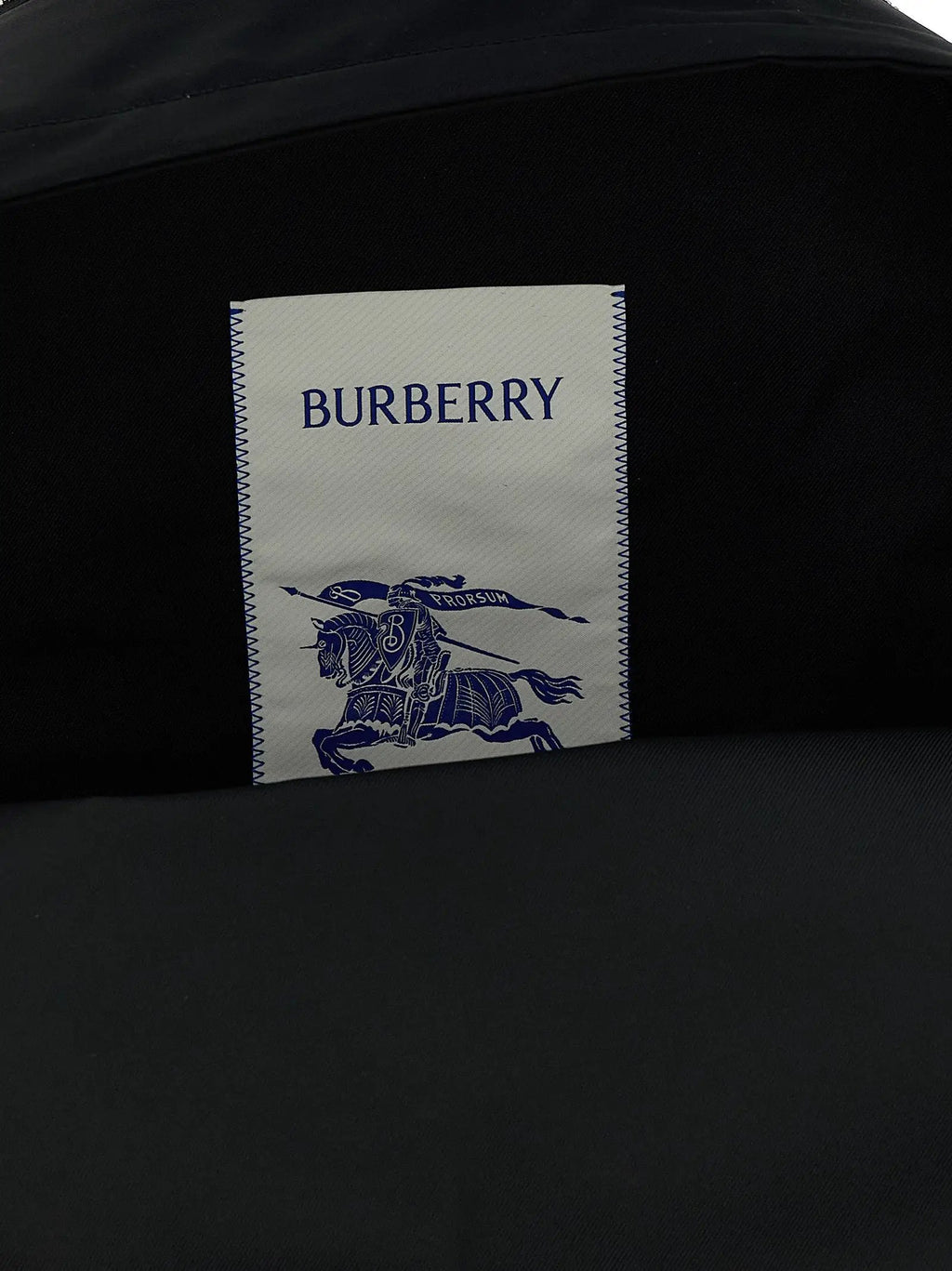 Burberry Black Polyester Backpack