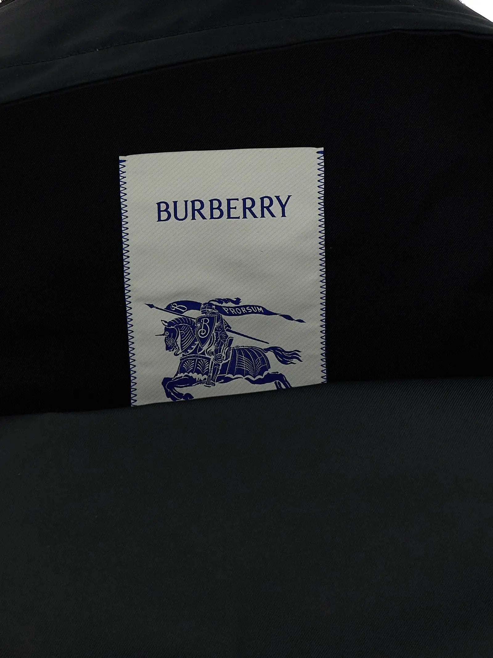 Burberry Black Polyester Backpack
