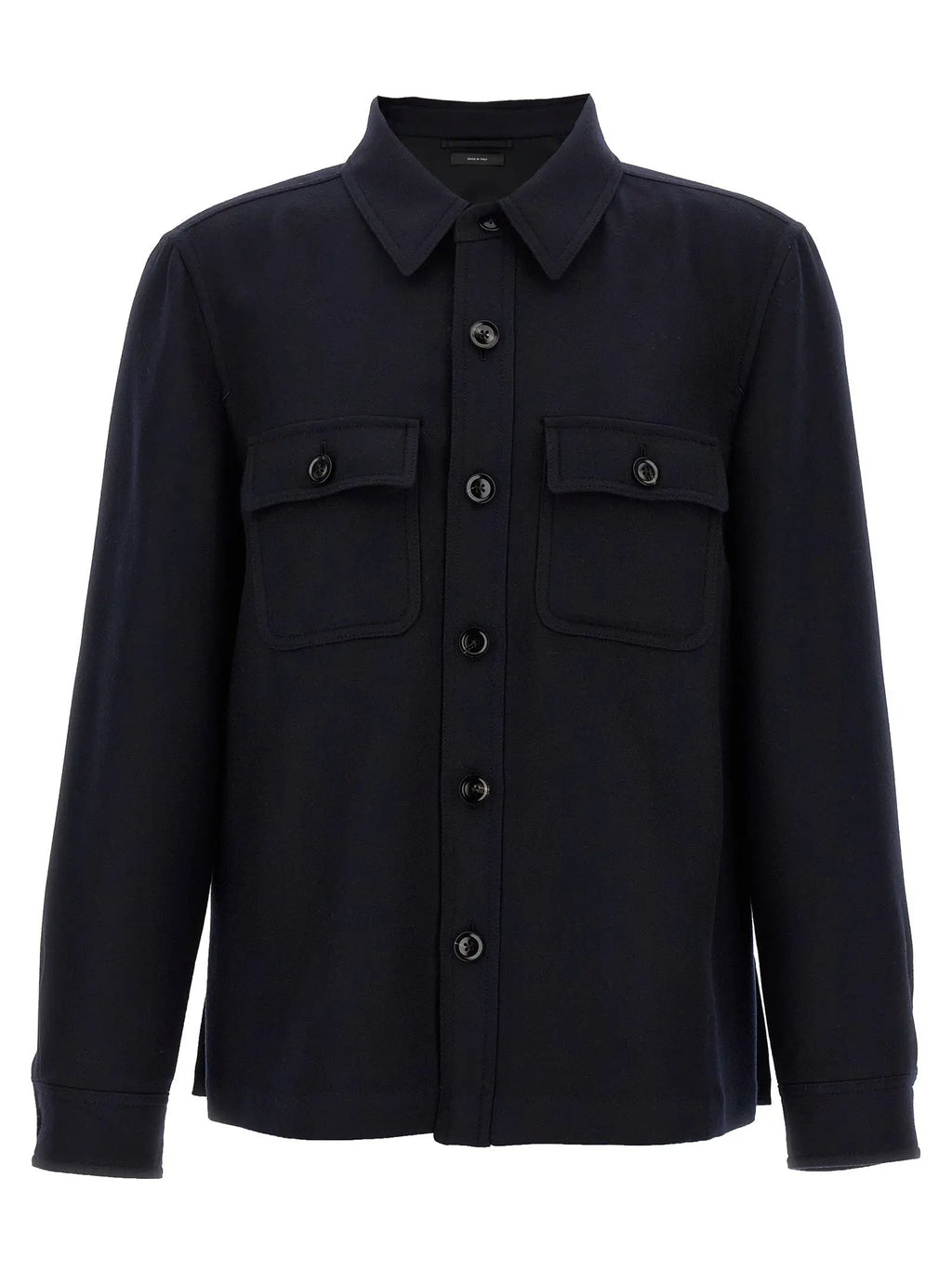Tom Ford Blue Wool Blouse