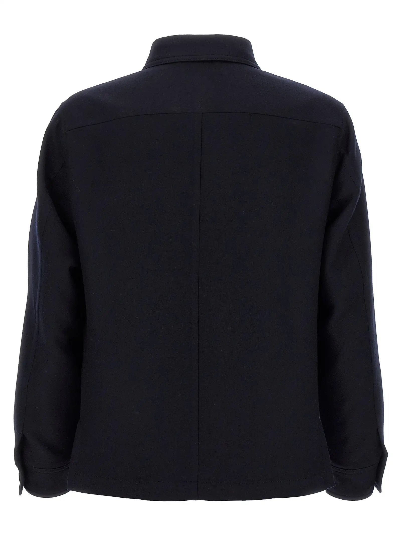 Tom Ford Blue Wool Blouse